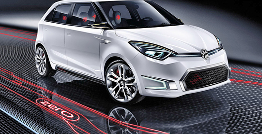 MG представила свой миникар