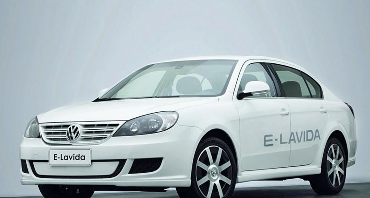 Volkswagen представил китайский электрокар