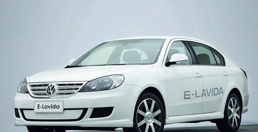 Volkswagen представил китайский электрокар