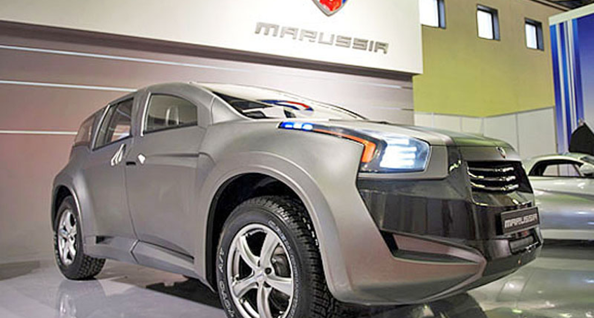 Marussia стала внедорожником