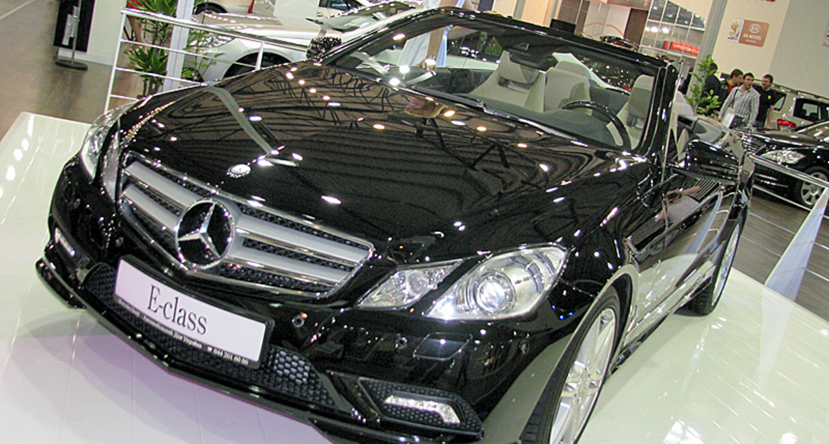 На SIA показали кабриолет Mercedes-Benz Е-class (видео)