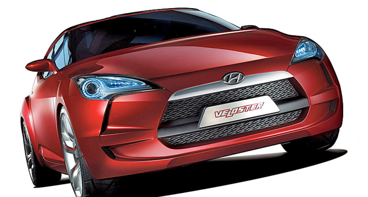 Hyundai Veloster дебютирует в Париже