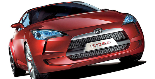 Hyundai Veloster дебютирует в Париже