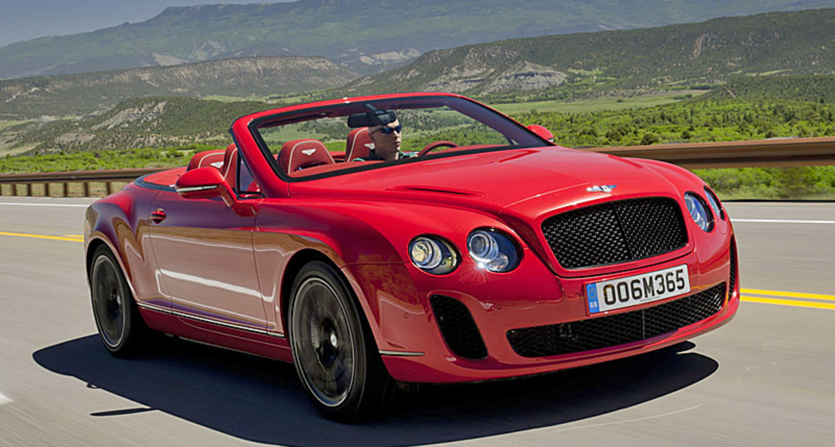 Bentley готовит сверхмощный кабриолет