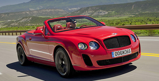Bentley готовит сверхмощный кабриолет