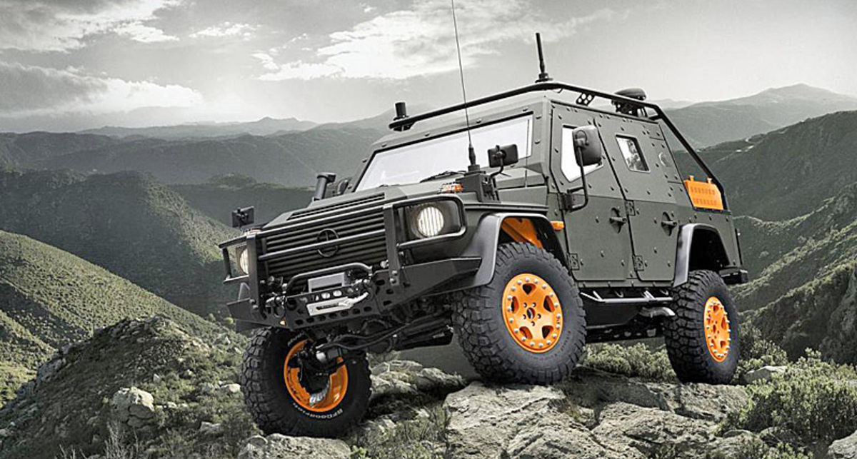 Концепт-кар для военных от Mercedes-Benz