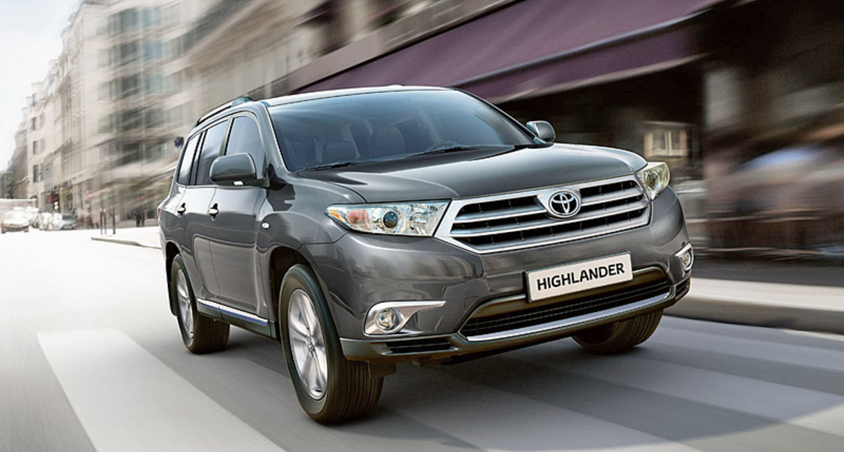 В Москве показали Toyota Highlander (фото)
