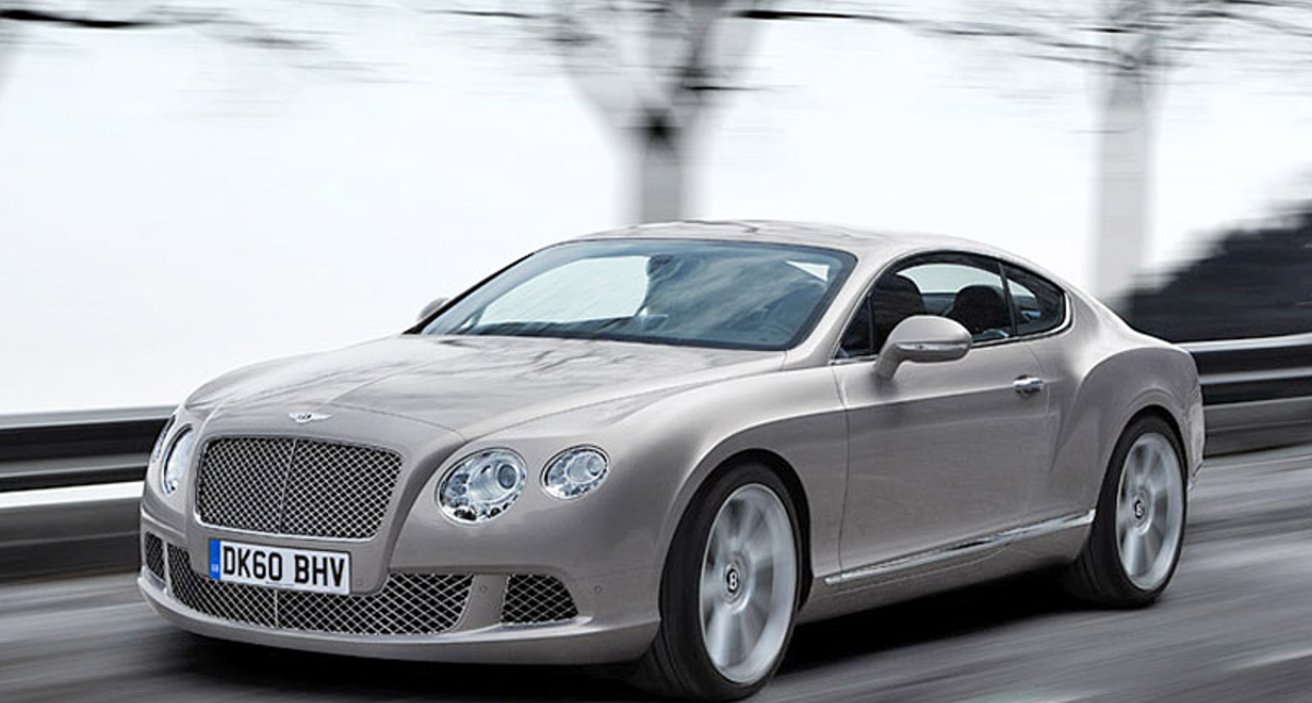 Новый Bentley Continental GT - праздник на улице олигархов