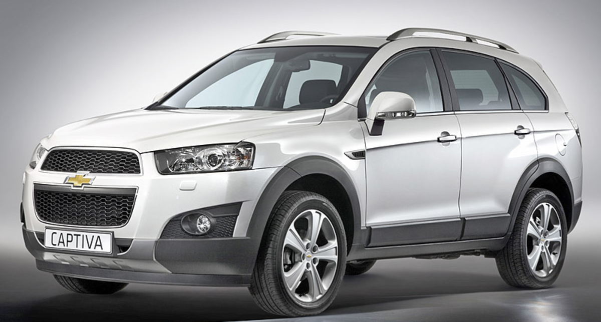 Chevrolet подправила внешность Captiva