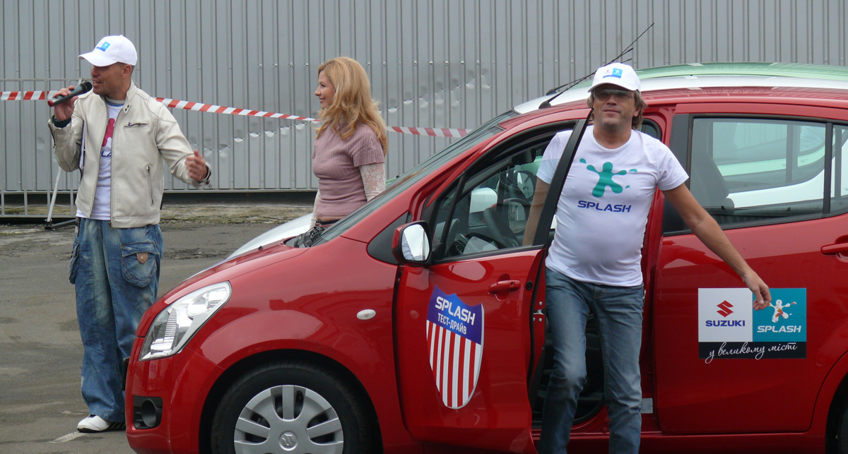 Suzuki Splash добрался до Украины