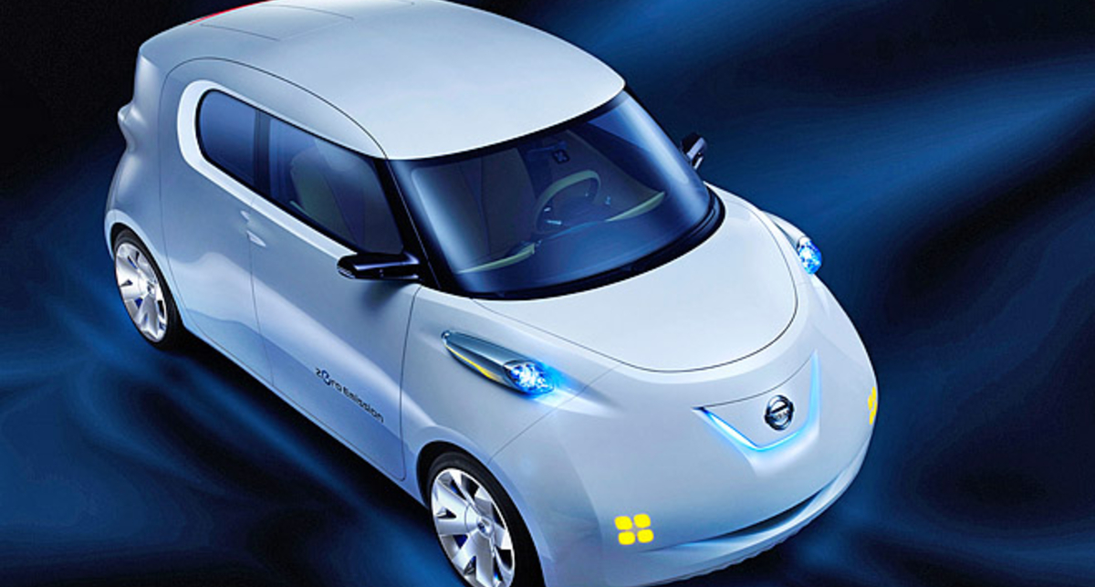 Парижский автосалон: Nissan удивил забавным электрокаром (видео)