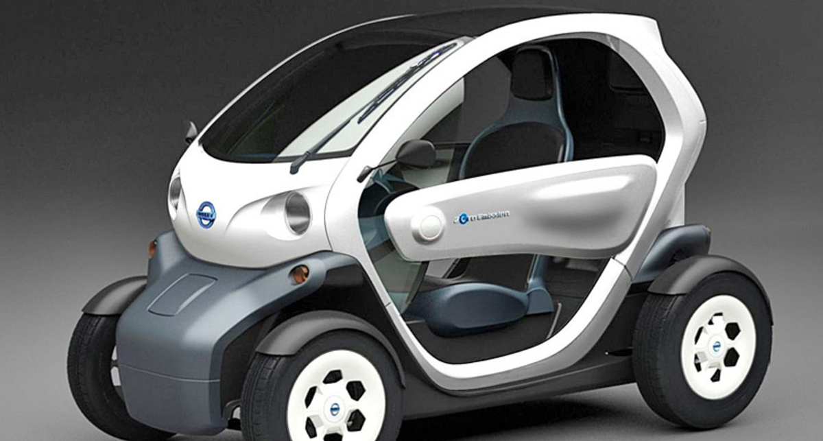 Nissan представила клона французского электрокара (фото)