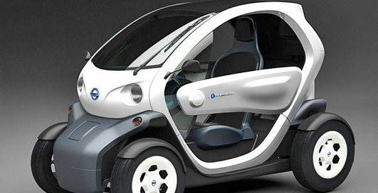 Nissan представила клона французского электрокара (фото)
