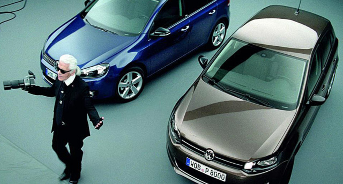Внешностью Volkswagen занялся Карл Лагерфельд (фото)