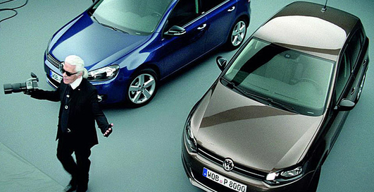 Внешностью Volkswagen занялся Карл Лагерфельд (фото)