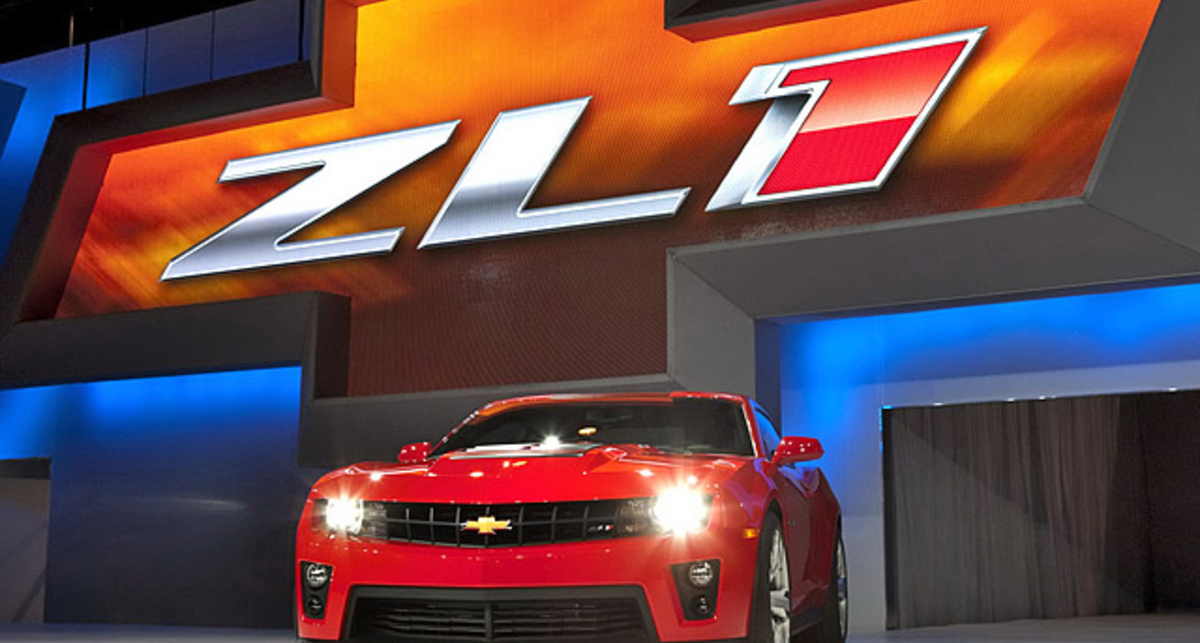 На мотор-шоу в Чикаго показали заряженный Camaro ZL1