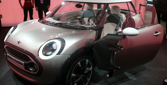 Крошечный Mini посадили в клетку (фото)