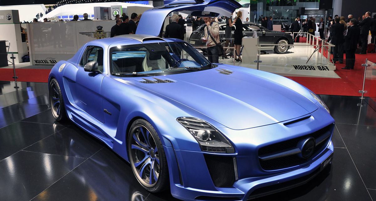 В Женеве Mercedes-Benz SLS AMG стал 