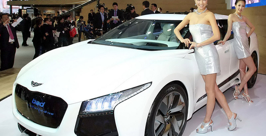 В Сеуле показали Hyundai  под названием Blue2 (фото)