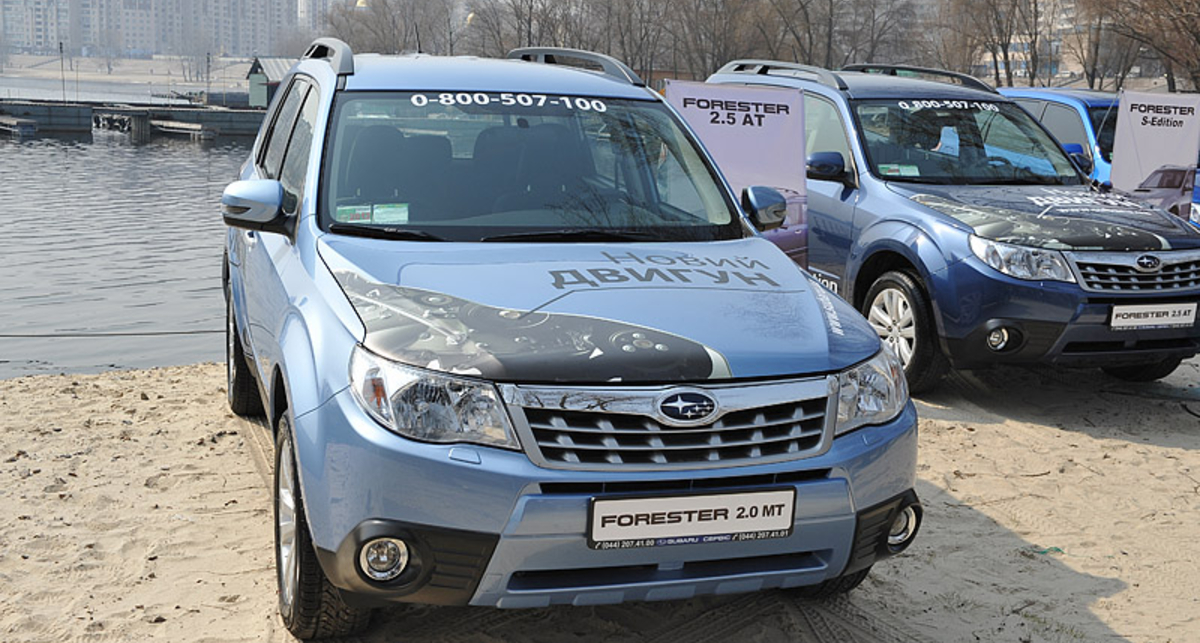 Обновленный Subaru Forester уже в украинских автосалонах