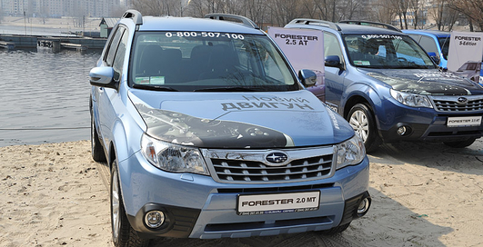Обновленный Subaru Forester уже в украинских автосалонах