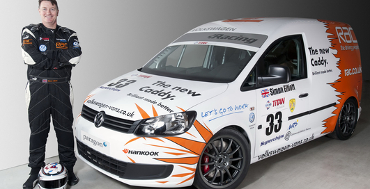 Volkswagen превратил фургон в гоночный автомобиль (фото)