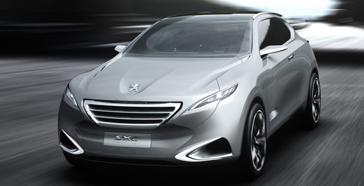 Peugeot показала кроссовер, созданный китайцами (фото)