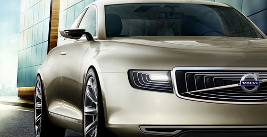В Китае Volvo презентовала "угрюмый" седан (фото)