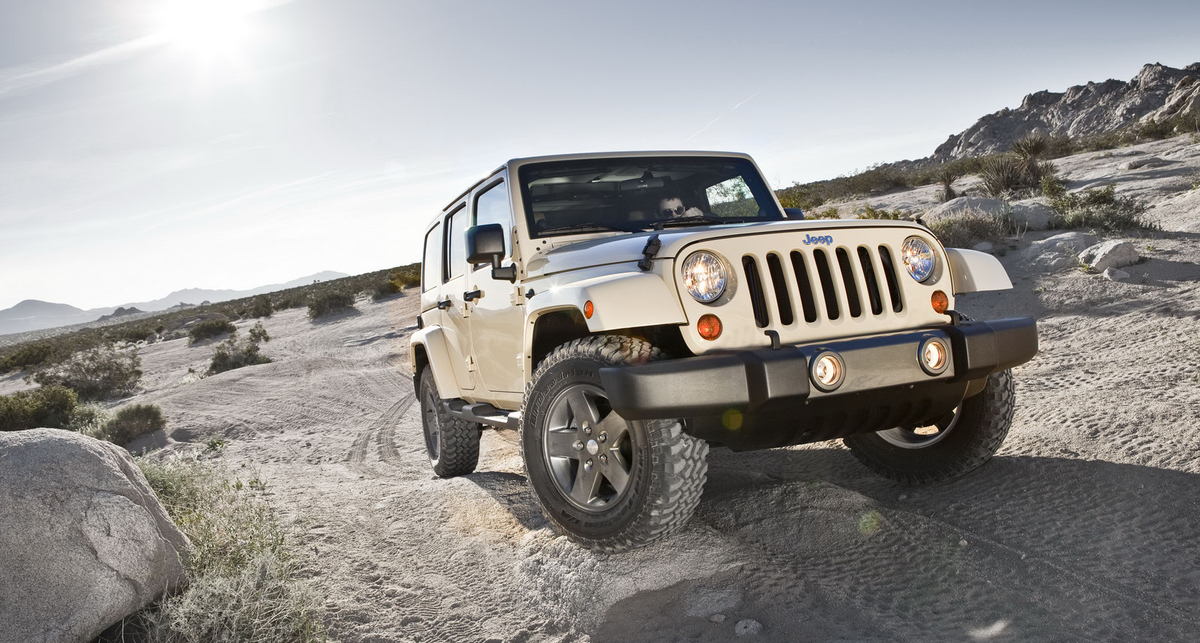 Jeep посвятил свой внедорожник пустыне (фото)
