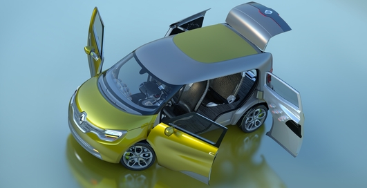 Renault привезет во Франкфурт необычный минивэн (фото)