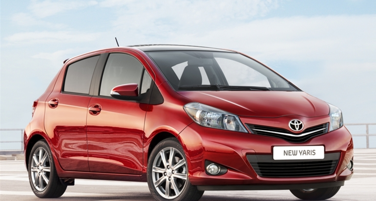 Новая Toyota Yaris приехала в Украину (фото)