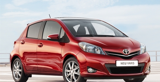 Новая Toyota Yaris приехала в Украину (фото)