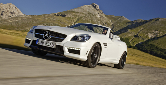 Mercedes-Benz везет во Франкфурт самый мощный SLK (фото)