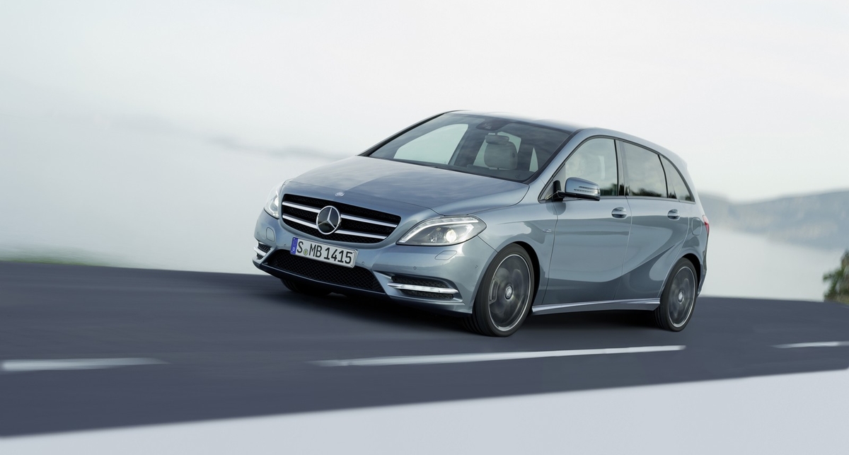 Mercedes-Benz везет во Франкфурт новый B-Class (фото)