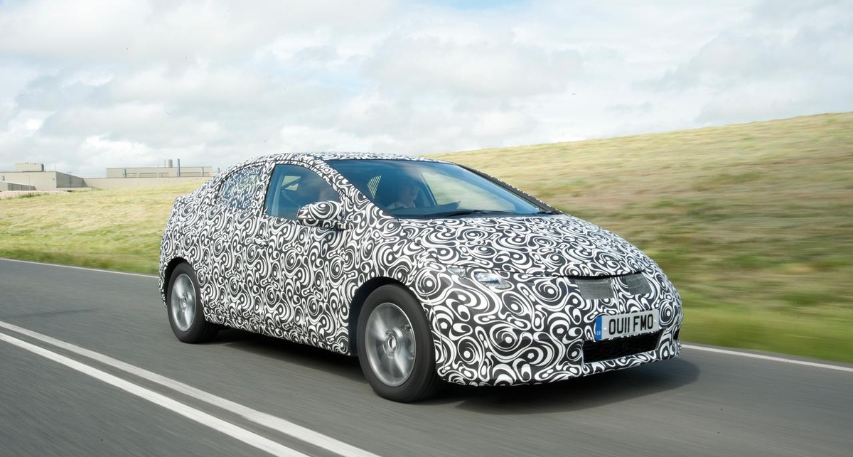 Новую Honda Civic привезут в Украину в начале 2012 года