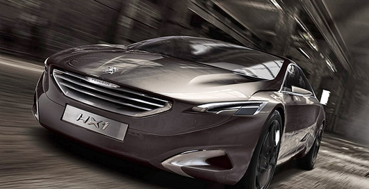 Peugeot везет во Франкфурт минивэн с дисками-трансформерами