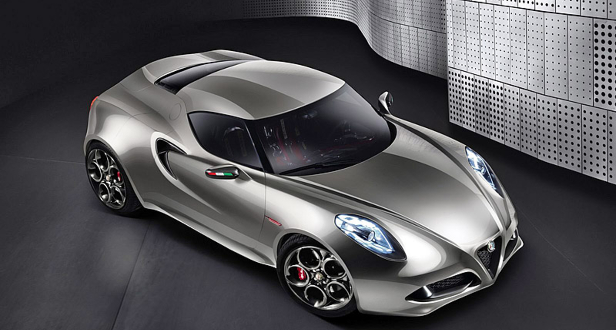Alfa Romeo покроет свою новинку жидким металлом (фото)