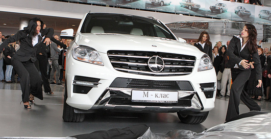 Новый Mercedes-Benz ML показали украинцам (фото)
