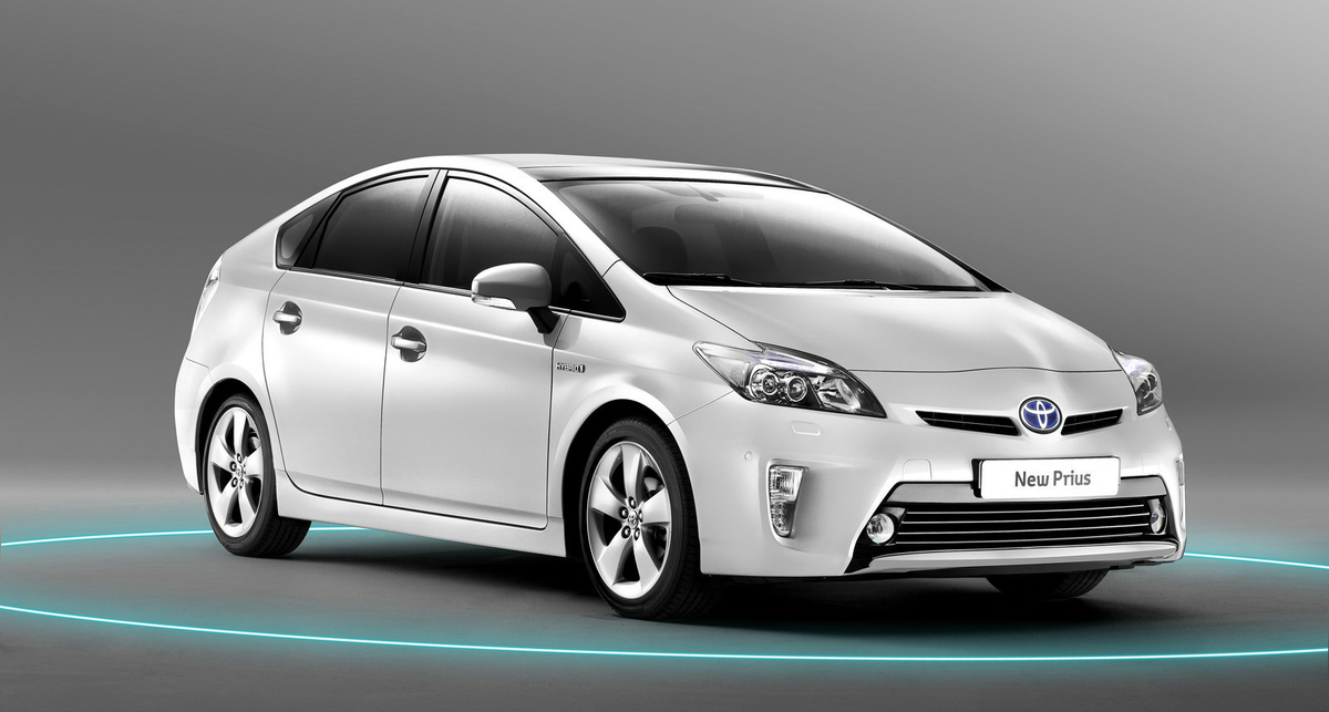 Обновленная Toyota Prius попала во Франкфурт (фото)