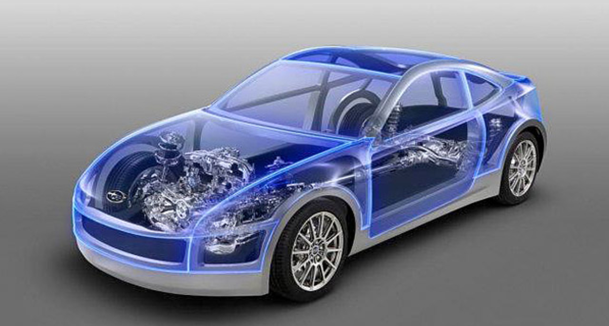 Subaru покажет прозрачный прототип в ноябре (фото)