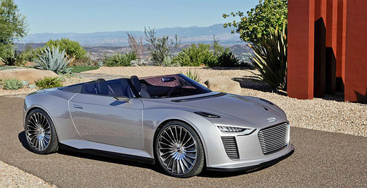 Audi представила новый "зеленый" спайдер (фото)