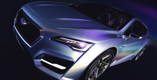 Прототип новой Subaru Legacy покажут в Токио (фото)