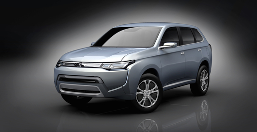 Mitsubishi везет в Токио будущий Outlander