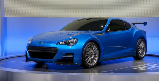 Японцы привезли в США "заряженную" Subaru BRZ (фото)