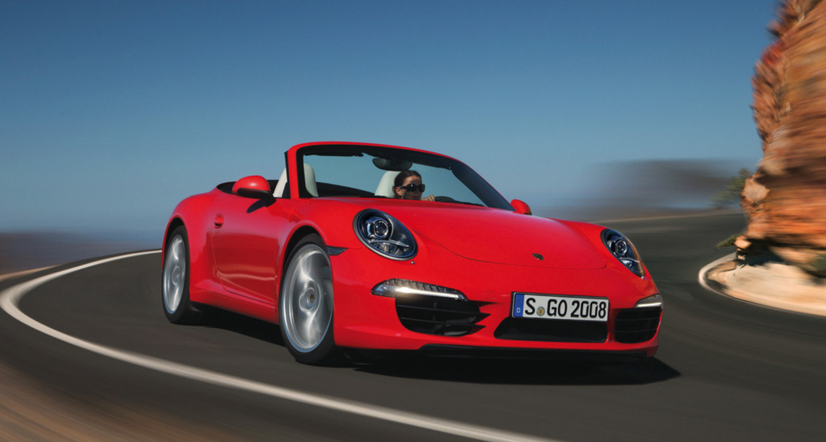 Немцы показали кабриолет Porsche 911 (фото)
