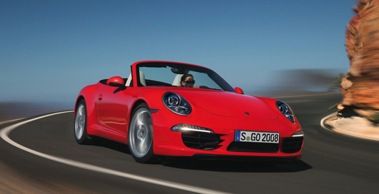 Немцы показали кабриолет Porsche 911 (фото)