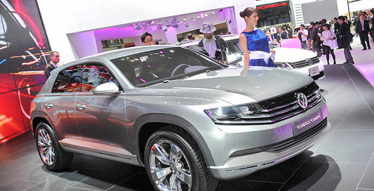 Volkswagen показал купе-кроссовер c расходом 2,7 л (фото)
