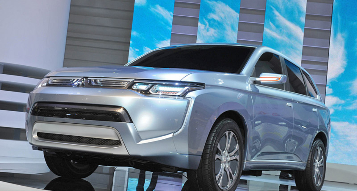 Представленный в Токио Mitsubishi PX-MiEV II  заменит Outlander (фото)