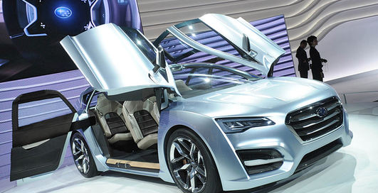 Японцы из Subaru показали в Токио замену Legacy (фото)