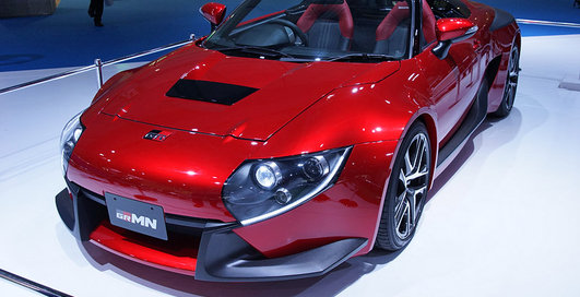 Посетители автосалона в Токио увидели концепт на базе Toyota MR2 (фото)